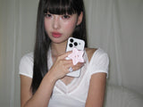  Strawberry milk candy button tok, Mag safe