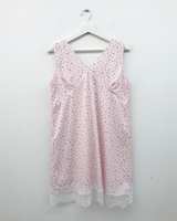 ロールフローラルVドレス (3color)