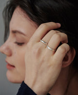 [925 silver] Cinq.silver.204 /フォートリング