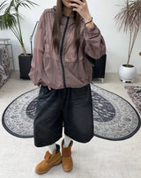 Ethan Carpenter Bermuda denim pants
