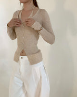 dual slim halter knit
