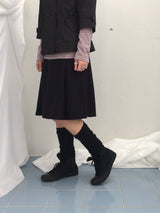 Semi-A-Line Double Button Jacket