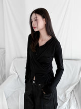  WRAP STRAP CARDIGAN