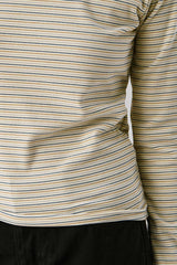 ストライプウールTシャツ [Ivory]