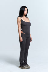 [CHARCOAL] SKINA BODY PANTS
