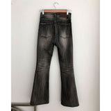 Drawing High-waist Bootscut
