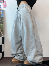 INSIDE-MINK🤍 PINTUCK BASIC LONG WIDE PANTS 🤍🖤🩶3COLOR
