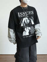 ISSUES レイヤードオーバーロングスリーブティー 3C
