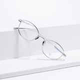 Knouun polygon titanium glasses CODE. 102. E Silver