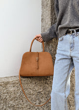 BLANC MEDIUM SUEDE CAMEL