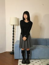 soru basic long T-shirt (3color)