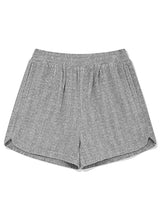 バンディングテリーショートパンツ [メランジグレー]