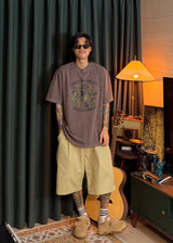 アパチカモヘビーピグメントショートスリーブTシャツ 4カラー