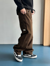 Unit Carpenter Cotton Wide Pants 4C