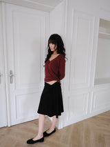 side tie midi sk