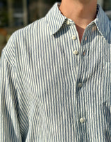Crinkle Stripe Shirt