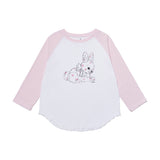 Cozy Mellow Raglan Top_Pink
