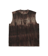 Air Vent Tie-Dye Racing Singlet (Brown)