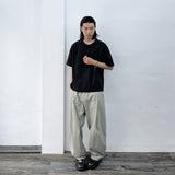 Structured Cut Henley SS