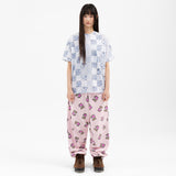 Twister Patchwork Tee - Grey