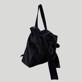CORDUROY RIBBON BAG