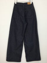 Stitched wide engine denim (2color)