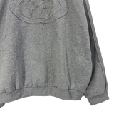 triple appliqué sweatshirt