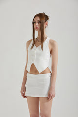 STRAP MINI SKIRT