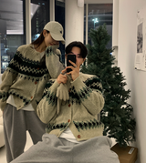  Sharp Iceland Nordic Knit Cardigan