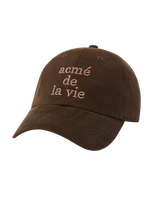 26SS COTTON NAPPING 3D EMBO BALL CAP