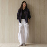 Cargo Cutline Pants_White