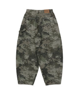 TOOTH JAM WIDE DENIM PANTS (CAMO) F26QD150