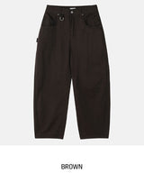 Wellow Dリングコットンバルーンパンツ