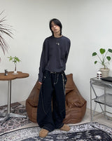 Table Dart Curved Snap Pants