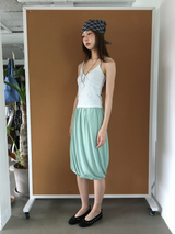 Draped balloon skirt (3color)