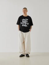 Scribble Paint Tee (Black)