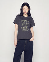 25FW WOMAN ポーラーベア半袖Tシャツ チャコール