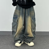 western cargo balloon pants