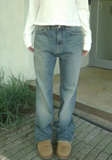 cube denim pants