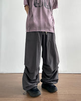 Ded Pintuck Nylon Pants