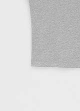 [B-BASIC] クールスタンダードUネッククロップ半袖Tシャツ (2SIZE)