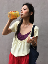 Mellow Deep U-Neck T-Shirt (3color)