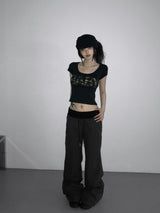 hollyhock camo baby top (5 color)