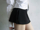 Mini skirt pants