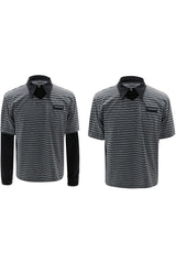 Colorblock Layered Polo Shirt