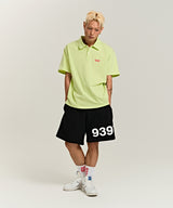 939 スモールロゴポロTシャツ (ライム)