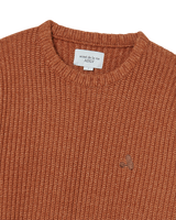 25FW A SYMBOL BASIC KNIT ORANGE