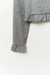 (W) Felt Frill Top