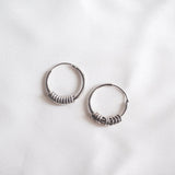 Hal Hoop Earrings