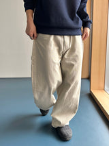 Unit Carpenter Cotton Wide Pants 4C